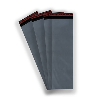 100 x Strong Long Grey Postal Poly Mailing Bags 6